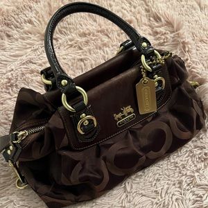 Brown Authentic Coach Purse